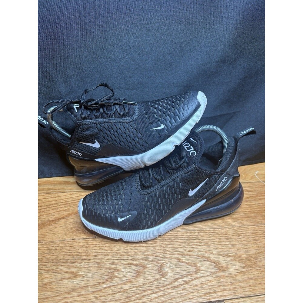 Nike Air Max 270 Black/White Athletic Shoes Women's Size 8 US (AH6789-001)